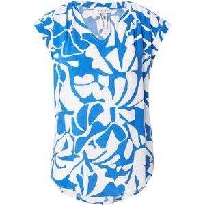 ZABAIONE Shirt 'Iv44a'  blauw / wit