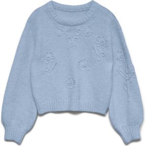 VERO MODA Trui 'VMBlossom'  lichtblauw
