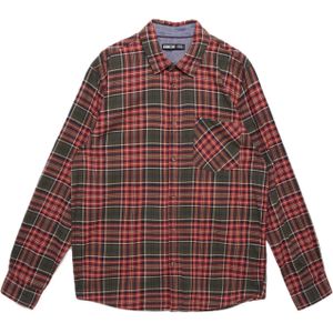 BIG STAR Overhemd 'Koner'  groen / oranje / zwart / wit