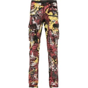 CIPO & BAXX Jeans  geel / rood / zwart