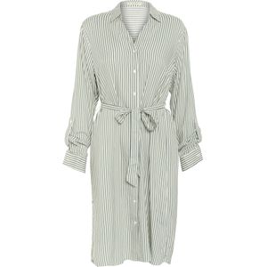 Love Copenhagen Blousejurk 'Luda'  pastelgroen / wit