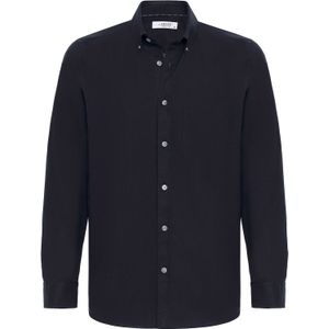 By Diess Collection Zakelijk overhemd  donkerblauw