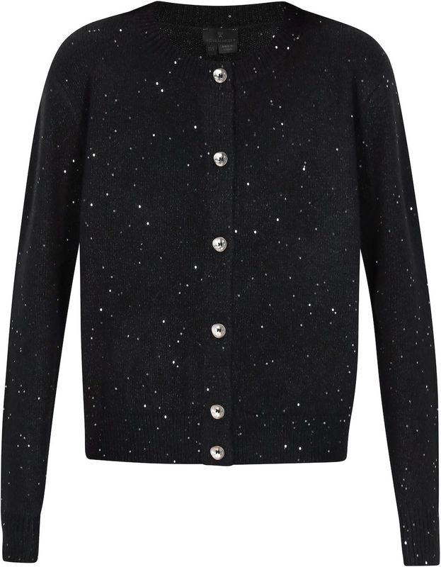 DreiMaster Klassik Gebreid vest  zwart