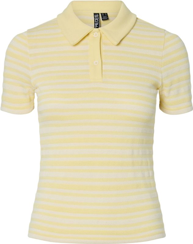 Pcjessie - Polo - Regular-fit - Lange Mouwen - Knoopsluiting