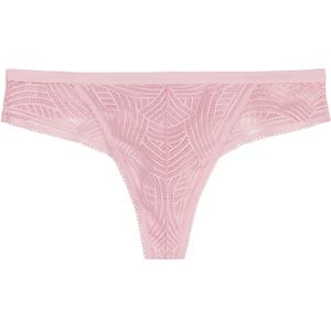 Marc O'Polo String ' Timeless Lace '  lichtroze