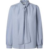 Pepe Jeans - Loratycy - Blouse - Duifblauw - Lange Mouw