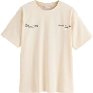 Next Shirt  ecru / zwart