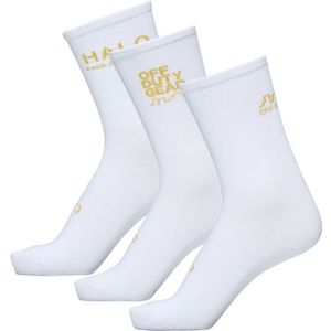 HALO Sokken  geel / wit