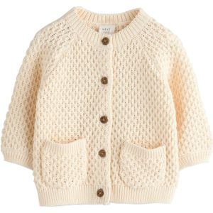 Next Gebreid vest  ecru