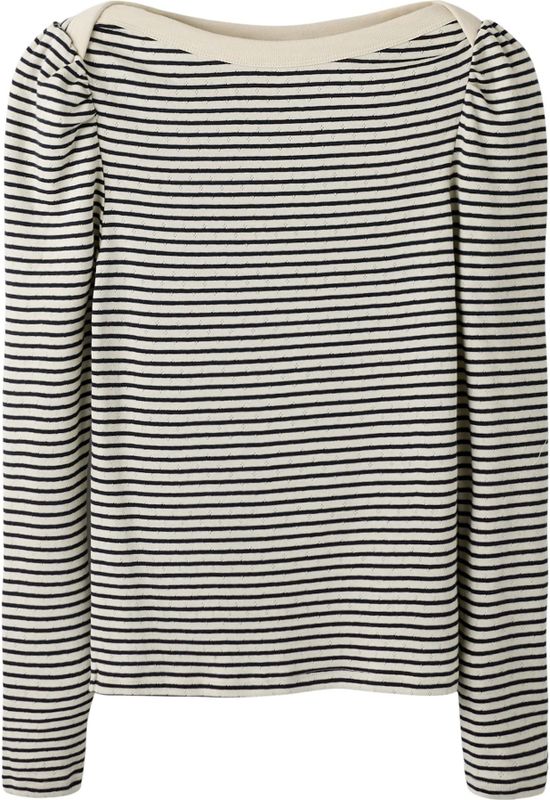 LMTD Trui  crème / zwart