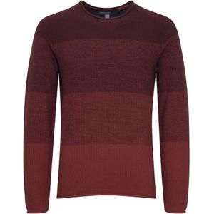 Blend - Benno - Gebreide Trui - Wijn Rood - 100% Katoen