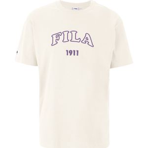 FILA Shirt  crème / lila
