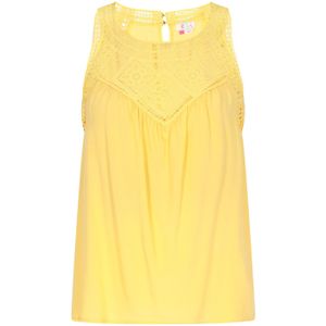 IZIA Top 'Boho'  geel