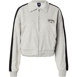 GAP Sweatvest  grijs gemêleerd / zwart / wit