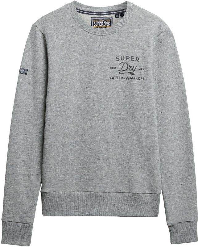 Superdry - Cutters And Makers - Sweatshirt - Relaxte Pasvorm - Ronde Hals