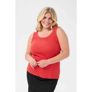 KAFFE CURVE Top 'KCCarina'  rood