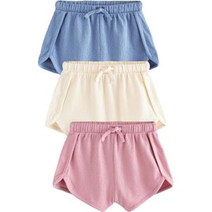 Next Broek  crème / royal blue/koningsblauw / oudroze