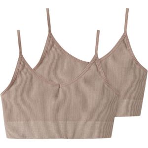 LMTD - Bustier - Kaki - 2 Pack - Soft Cup