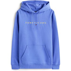 Tommy Jeans Sweatshirt  violetblauw / wit