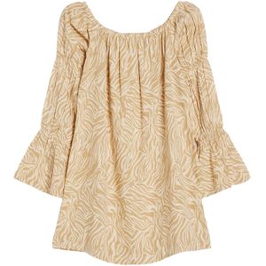 Bershka Jurk  camel / taupe
