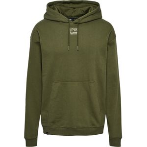 Hummel Sweatshirt  olijfgroen / wit