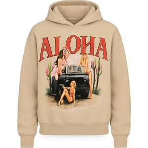 For You Moda Sweatshirt  beige / rood / zwart