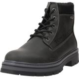 Kuitlaarzen - Donkergrijs - Synthetisch - Vetersluiting - Normale Wijdte