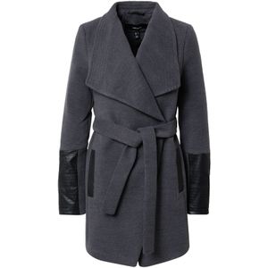VERO MODA Tussenjas  donkergrijs / zwart