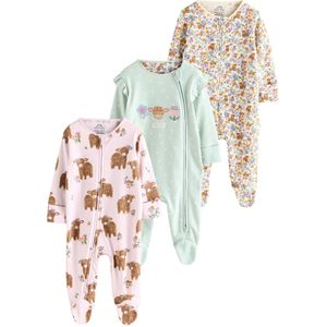 Next Nachtkledij  beige / bruin / mintgroen / oudroze