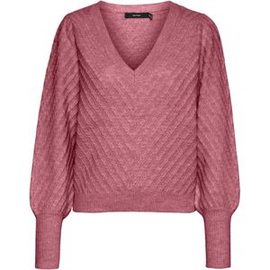 Vmstinna - Gebreide Pullover - V-Hals - Lange Mouwen