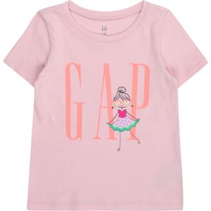 GAP Shirt  sering / rosa / pitaja roze / zwart