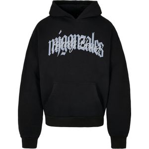 MJ Gonzales Sweatshirt 'Eternally Blessed'  blauw / zwart / wit