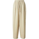 Topshop - Linen Balloon Trouser - Stone - Broek