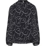 s.Oliver BLACK LABEL Blouse  navy / wit