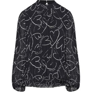 s.Oliver BLACK LABEL Blouse  navy / wit