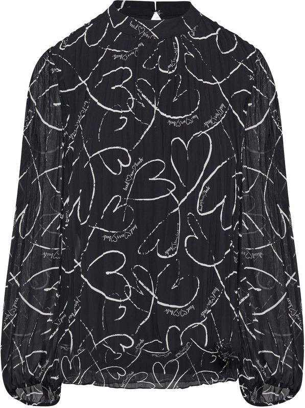 s.Oliver BLACK LABEL Blouse  navy / wit