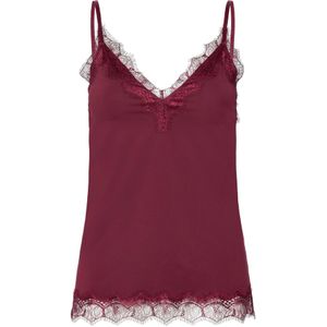 rosemunde Top  donkerrood