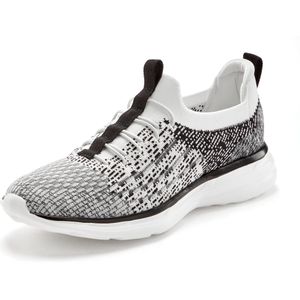 Unikleur - Veterschoenen - Zwart - Vegan - Comfortabele Stretchinzet