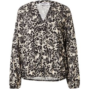 Sublevel Blouse  beige / donkerbruin / zwart