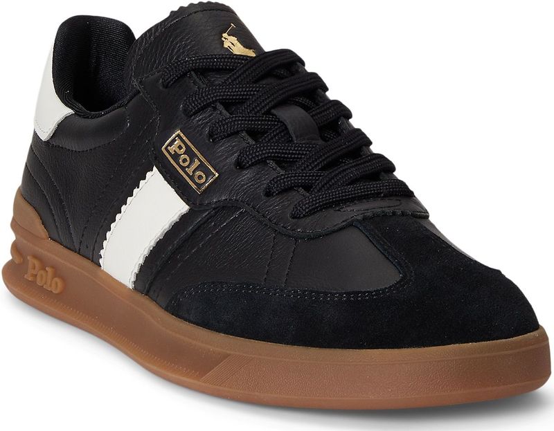 Polo Ralph Lauren - AERA - Sneakers - Zwart / Wit