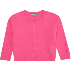 UNITED COLORS OF BENETTON Gebreid vest  lichtroze