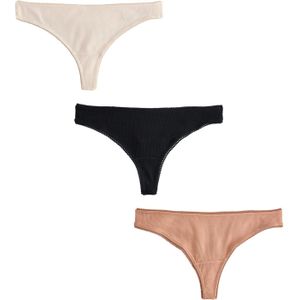 Next String  beige / crème / zwart