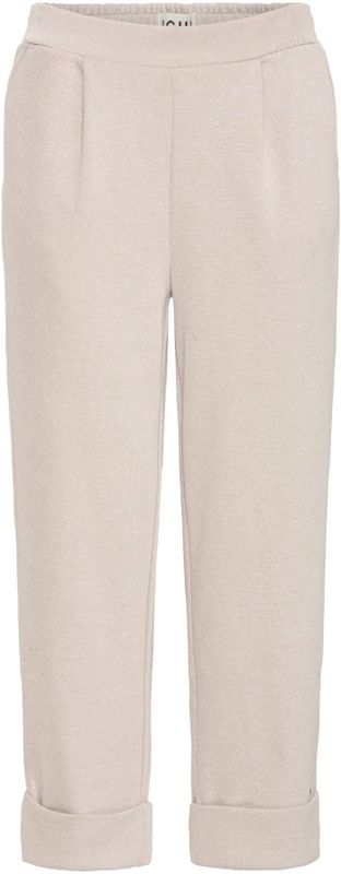 ICHI - IHKate - Bandplooibroek - Greige - 7/8 lengte - High waist