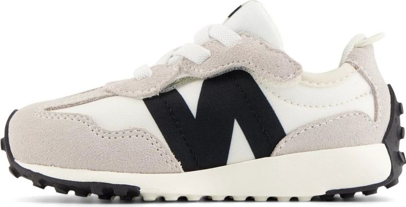 New Balance - 327 NEW-B HOOK & LOOP - Sneakers - Lichtgrijs - Zwart - Wit