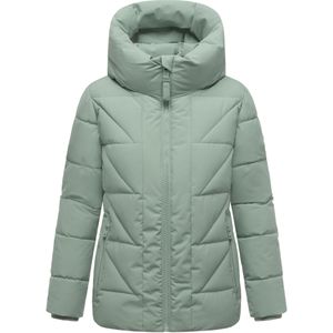 MARIKOO Winterjas 'Kuschelnasee 16'  mintgroen