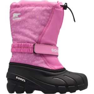 SOREL Snowboots 'Flurry'  rosa / zwart / wit