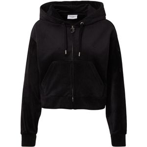 Juicy Couture - ICCLE - Sweatvest - Zwart - Fluweel/Nicky Velours