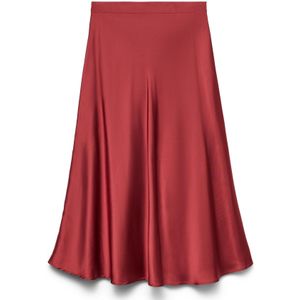 VERO MODA - VMGODDESS - Rok - Robijnrood - 7/8 lengte