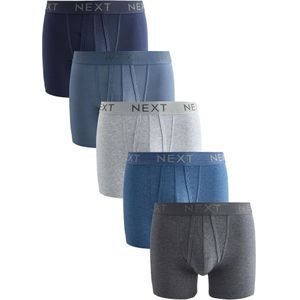 Next Boxershorts  navy / smoky blue / duifblauw / antraciet / lichtgrijs