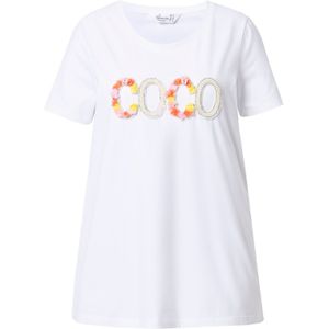 MIAMODA Shirt  geel / rood / wit